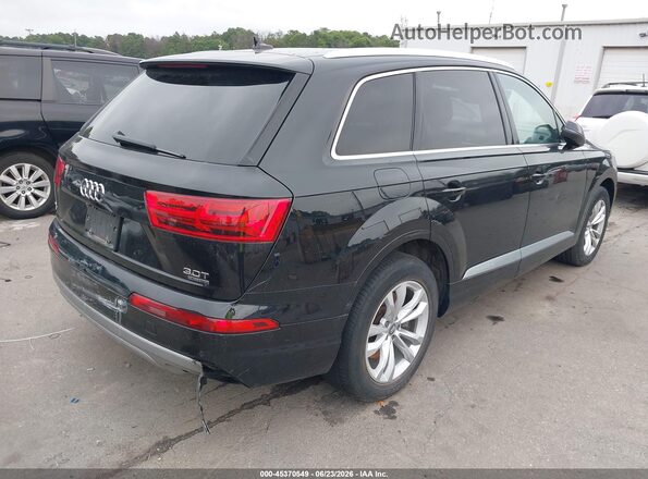 WA1AAAF76JD051101 2018 AUDI Q7 Black Вид спереду