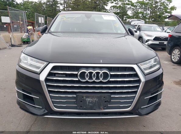 WA1AAAF76JD051101 2018 AUDI Q7 Black Вид панелі приладів