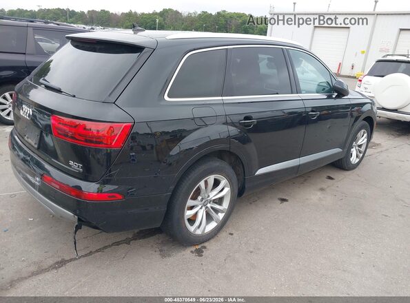 WA1AAAF76JD051101 2018 AUDI Q7 Black Задня права чверть