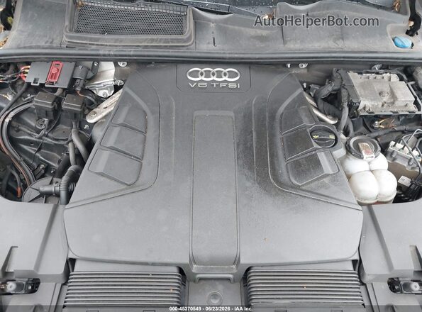 WA1AAAF76JD051101 2018 AUDI Q7 Black Вид ззаду