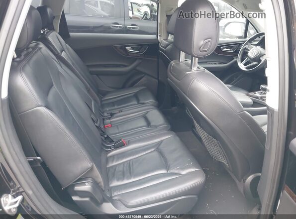 WA1AAAF76JD051101 2018 AUDI Q7 Black Вид наклейки з VIN-кодом