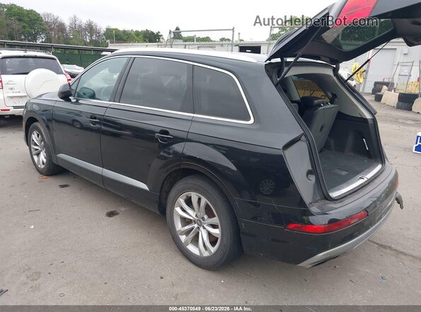 WA1AAAF76JD051101 2018 AUDI Q7 Black Задня ліва чверть