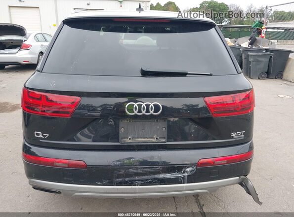WA1AAAF76JD051101 2018 AUDI Q7 Black 