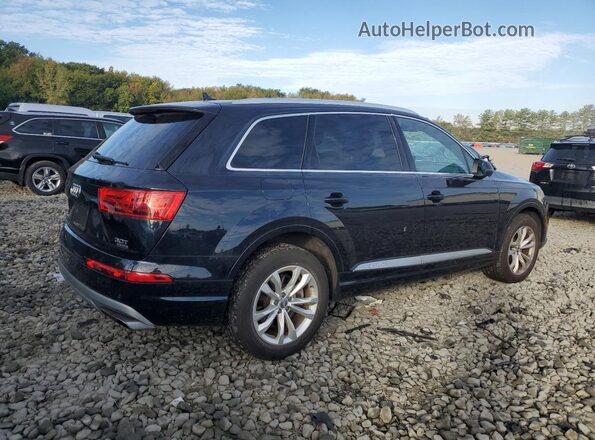 WA1AAAF77HD009109 2017 AUDI Q7 Black Задня права чверть