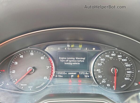 WA1AAAF78HD001066 2017 AUDI Q7 Silver ხელსაწყოთა პანელის ხედი