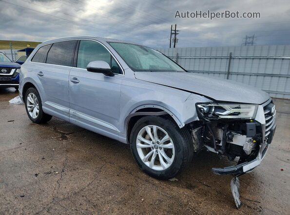 WA1AAAF78HD001066 2017 AUDI Q7 Silver წინა მარჯვენა