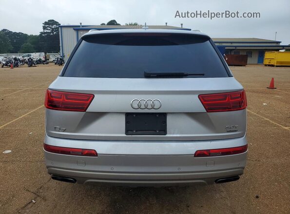 WA1AAAF79JD007870 2018 AUDI Q7 Silver 