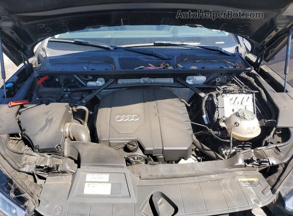 WA1AAAFY0M2022539 2021 AUDI Q5 Gray Engine compartment view