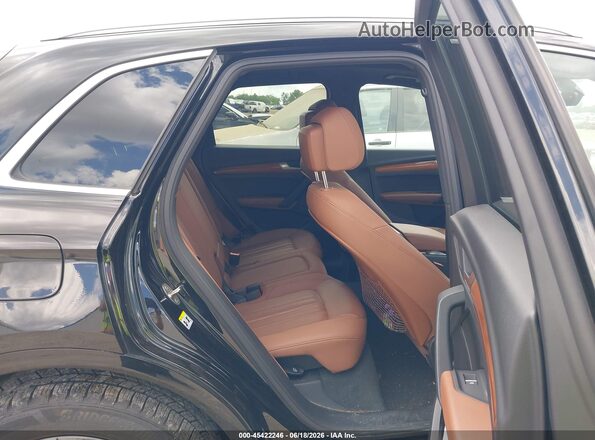 WA1AAAFY0M2090338 2021 AUDI Q5 Black VIN კოდის სტიკერის ხედი