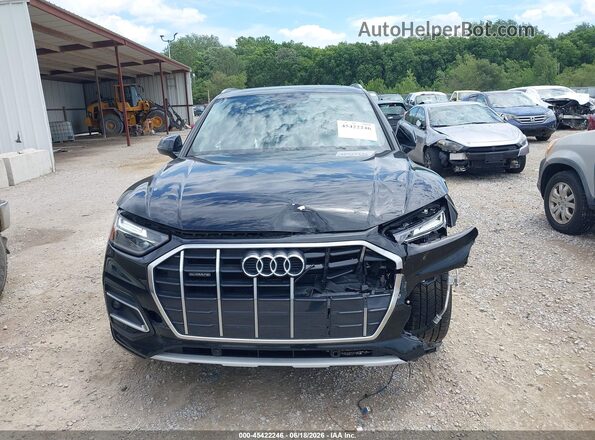 WA1AAAFY0M2090338 2021 AUDI Q5 Black უკანა სალონის ხედი