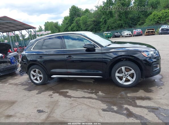 WA1AAAFY3M2002530 2021 AUDI Q5 Black Widok wnętrza z tyłu