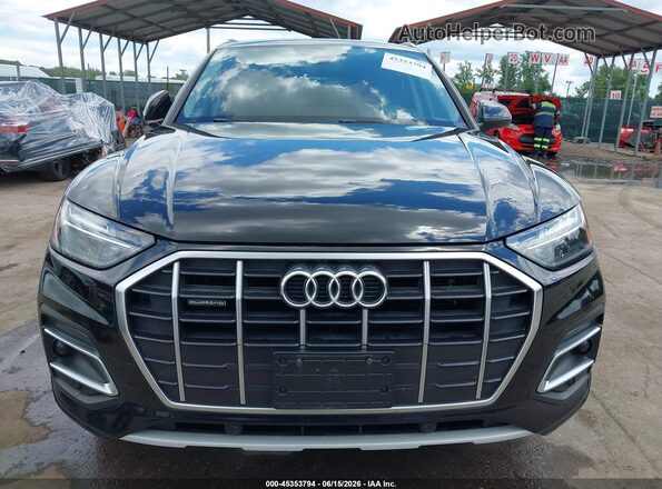 WA1AAAFY3M2002530 2021 AUDI Q5 Black Widok zestawu wskaźników