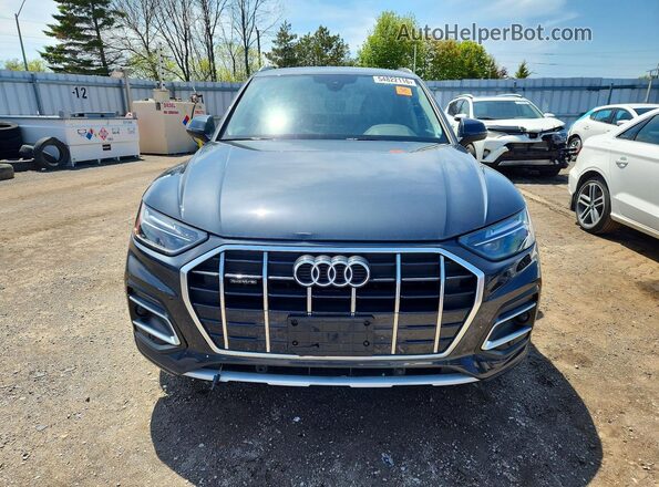 WA1AAAFY4P2043592 2023 AUDI Q5 Gray Front view