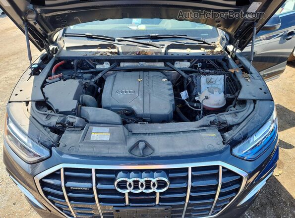 WA1AAAFY4P2043592 2023 AUDI Q5 Gray Engine compartment view