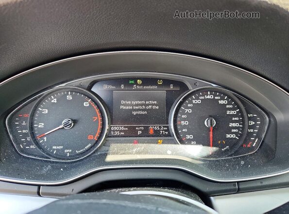 WA1AAAFY4P2043592 2023 AUDI Q5 Gray Instrument cluster view