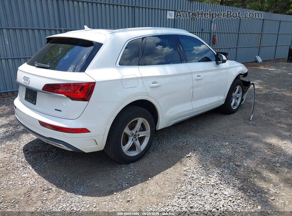 WA1AAAFY5M2088603 2021 AUDI Q5 White Trasero derecho