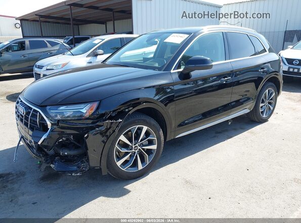 WA1AAAFY6M2030550 2021 AUDI Q5 Black Front left