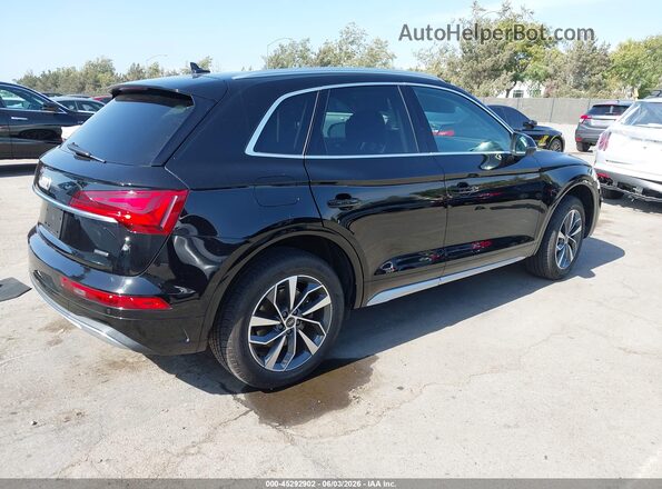 WA1AAAFY6M2030550 2021 AUDI Q5 Black Rear right
