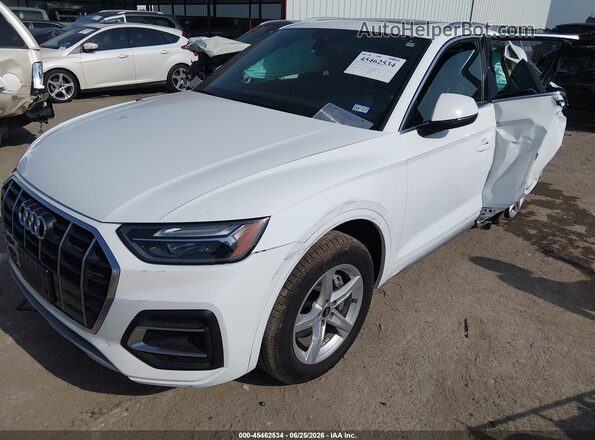 WA1AAAFY8M2037712 2021 AUDI Q5 White Передня ліва чверть