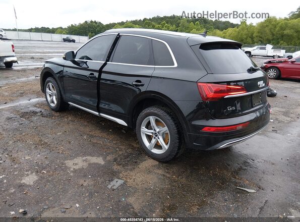 WA1AAAFY9M2002533 2021 AUDI Q5 Black Trasero izquierdo