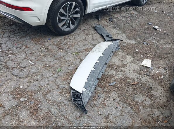 WA1AAAFY9M2042093 2021 AUDI Q5 White ხელსაწყოთა პანელის ხედი