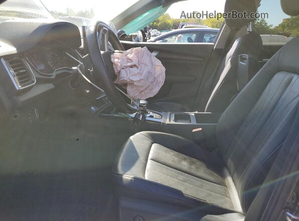WA1AAAFY9M2055104 2021 AUDI Q5 Black Widok wnętrza z przodu