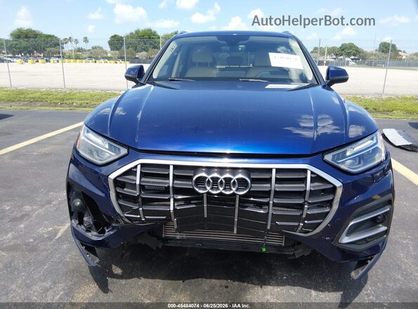 WA1AAAFYXM2024654 2021 AUDI Q5 Blue Rear interior view
