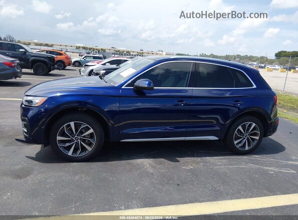 WA1AAAFYXM2024654 2021 AUDI Q5 Blue 