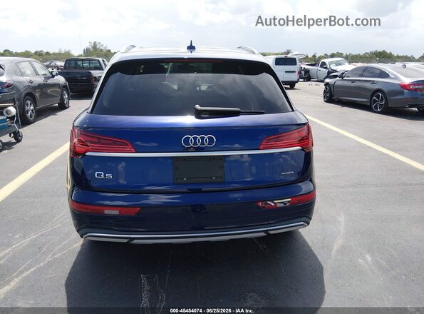 WA1AAAFYXM2024654 2021 AUDI Q5 Blue 