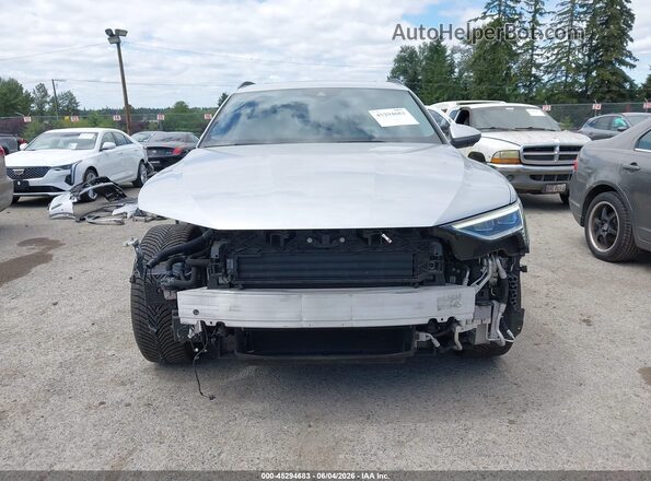 WA1AAAGE0NB007464 2022 AUDI E-TRON Silver Սալոնի հետևի տեսք