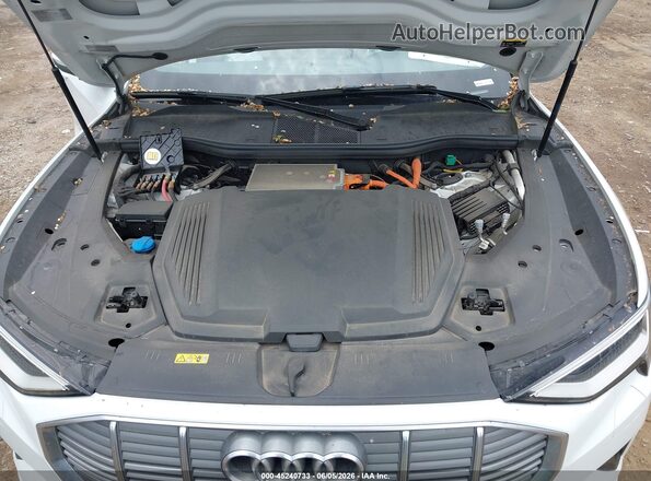 WA1AAAGE1MB003034 2021 AUDI E-TRON White Rear view