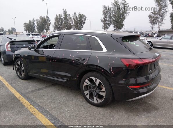 WA1AAAGE3NB020211 2022 AUDI E-TRON Black Задня ліва чверть