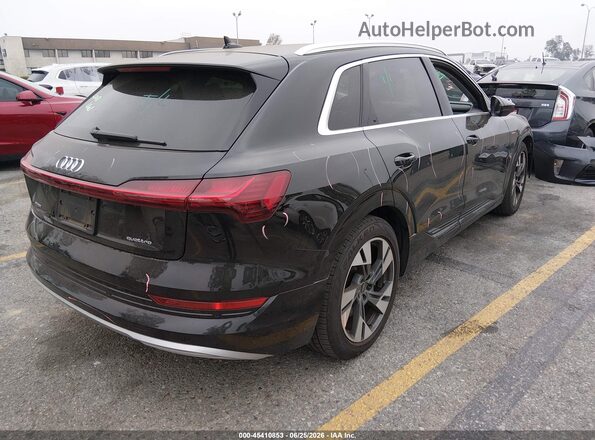 WA1AAAGE3NB020211 2022 AUDI E-TRON Black Задня права чверть