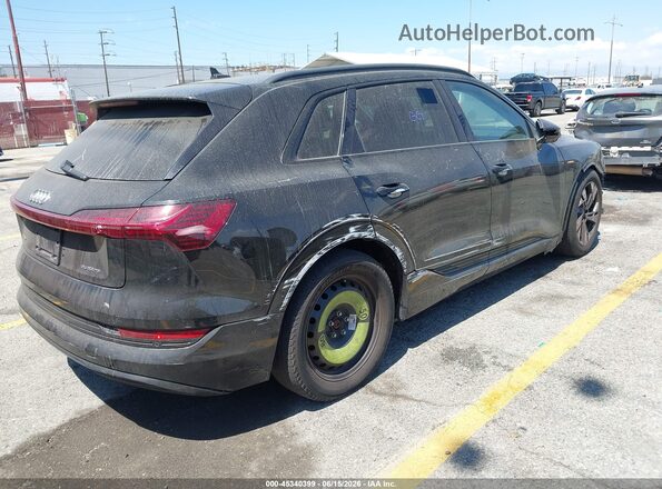 WA1AAAGE5MB028762 2021 AUDI E-TRON Black Задня права чверть