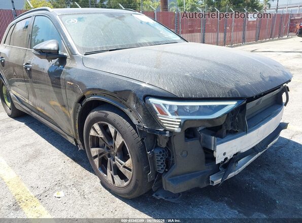 WA1AAAGE5MB028762 2021 AUDI E-TRON Black Вид щитка приладів