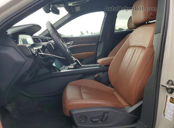 WA1AAAGE5NB005421 2022 AUDI E-TRON Beige 
