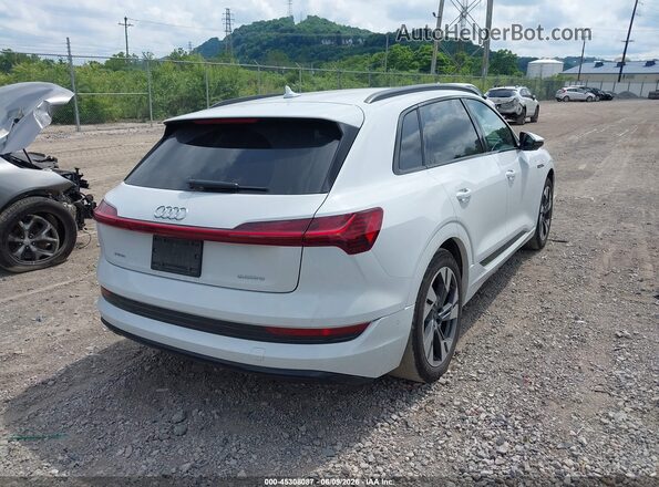 WA1AAAGE7NB005095 2022 AUDI E-TRON White Հետևի աջ