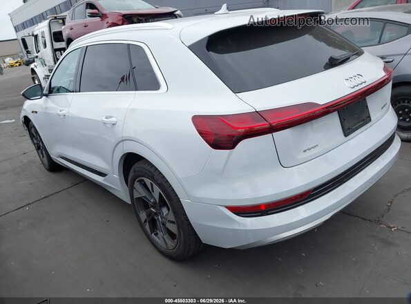 WA1AAAGE8MB014810 2021 AUDI E-TRON White Задня ліва чверть
