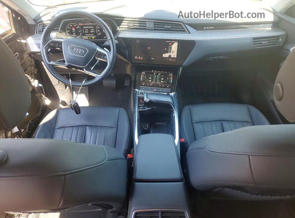 WA1AAAGE8PB005058 2023 AUDI E-TRON Black Вид панелі приладів