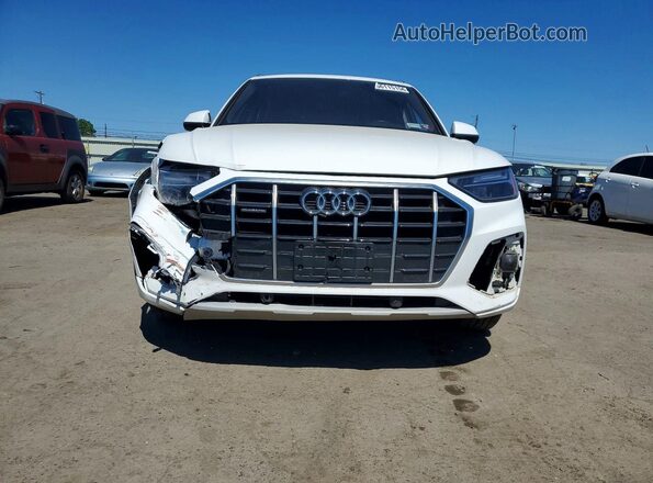 WA1ABAFY1P2143159 2023 AUDI Q5 White Դիմացի տեսք