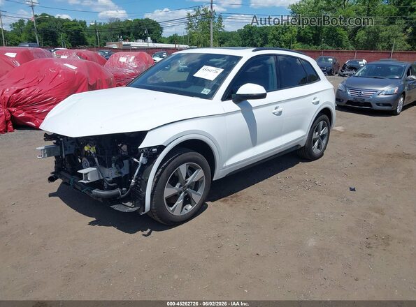 WA1ABAFY1S2011642 2025 AUDI Q5 White Front left