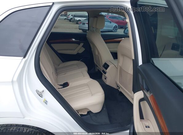 WA1ABAFY2P2197845 2023 AUDI Q5 White VIN კოდის სტიკერის ხედი