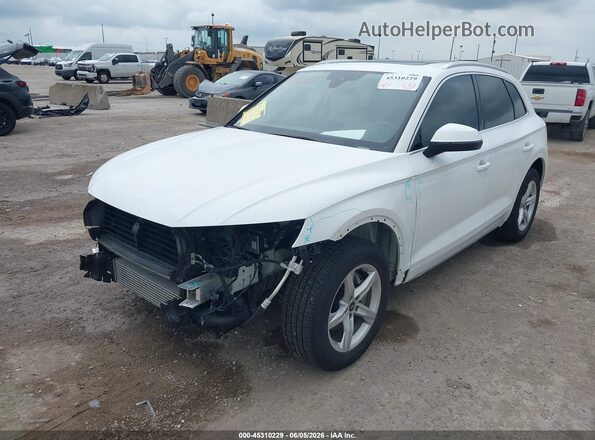 WA1ABAFY2P2197845 2023 AUDI Q5 White წინა მარცხენა ხედი სამი მეოთხედიდან