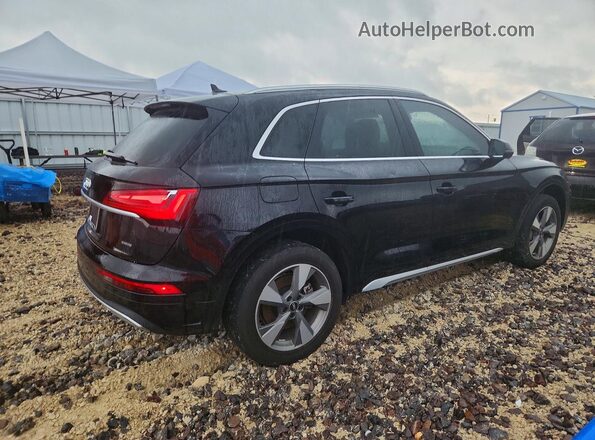 WA1ABAFY5P2168548 2023 AUDI Q5 Black Հետևի աջ