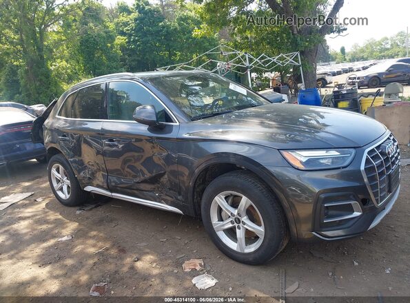WA1ABAFY7P2068015 2023 AUDI Q5 Blue Rear interior view