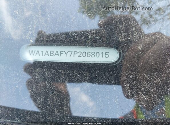 WA1ABAFY7P2068015 2023 AUDI Q5 Blue 