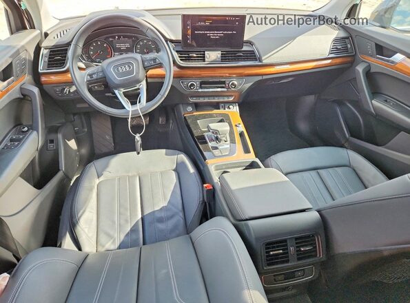 WA1ABAFY8R2013303 2024 AUDI Q5 Gray წინა პანელის ხედი