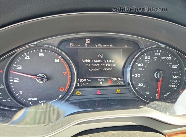 WA1ABAFY8R2013303 2024 AUDI Q5 Gray ხელსაწყოთა პანელის ხედი