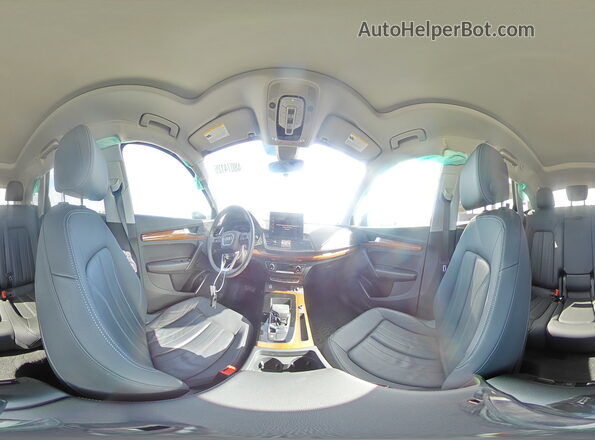 WA1ABAFY8R2013303 2024 AUDI Q5 Gray VIN კოდის სტიკერის ხედი