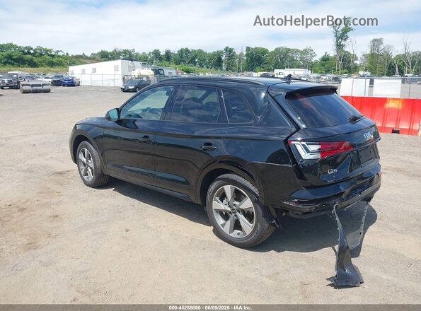 WA1ABAFY8S2026204 2025 AUDI Q5 Черный Задняя левая четверть